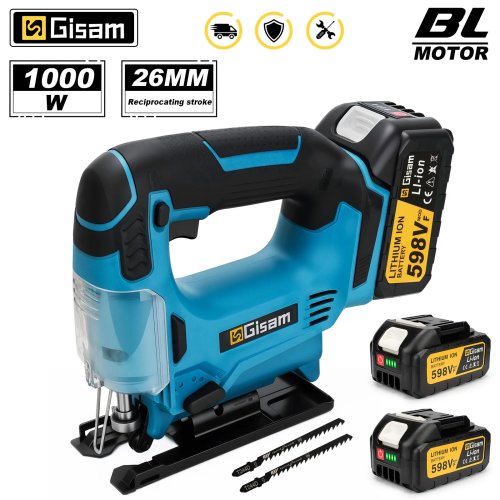 Image de Scie Sauteuse Sans Fil 26mm - Compatible Makita 18V