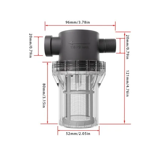 FM 0,5 inch 30 mesh