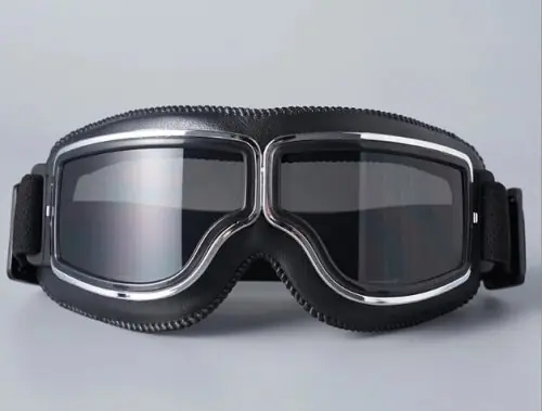 Image de Lunettes Moto Rétro Coupe-Vent - Style & Protection