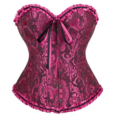 Image de Corset Victorien Dentelle - Style Gothique & Élégant