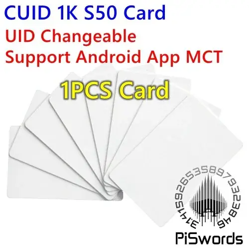 Image de Carte NFC Magique S50 - Modifiable & Inscriptible