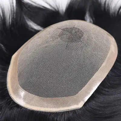 Image de Perruque homme en dentelle indétectable - Cheveux naturels