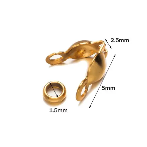 A Gold 2.5x5mm