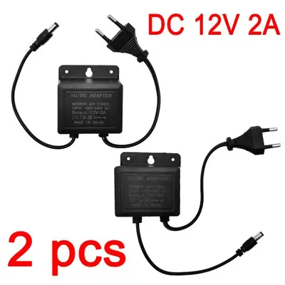 Adaptateur Alimentation 12V 2A pour Caméra CCTV