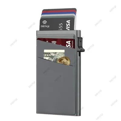 Image de Portefeuille RFID Anti-Vol en Aluminium