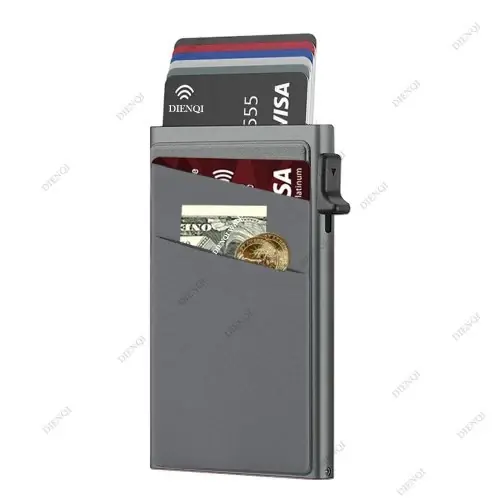 Image de Portefeuille RFID Anti-Vol en Aluminium