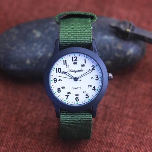 Immagine di Nuovo orologio per bambini per sport all'aria aperta in tela traspirante per ragazzi per studenti de...