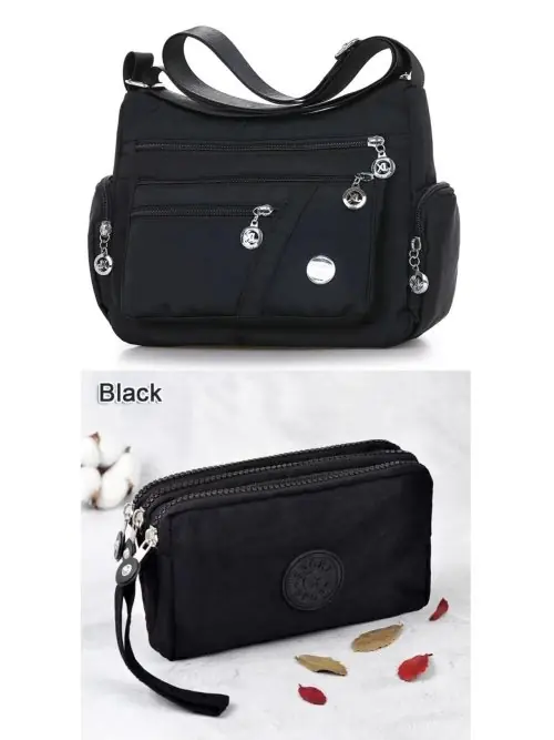 2Pcs ensemble noir