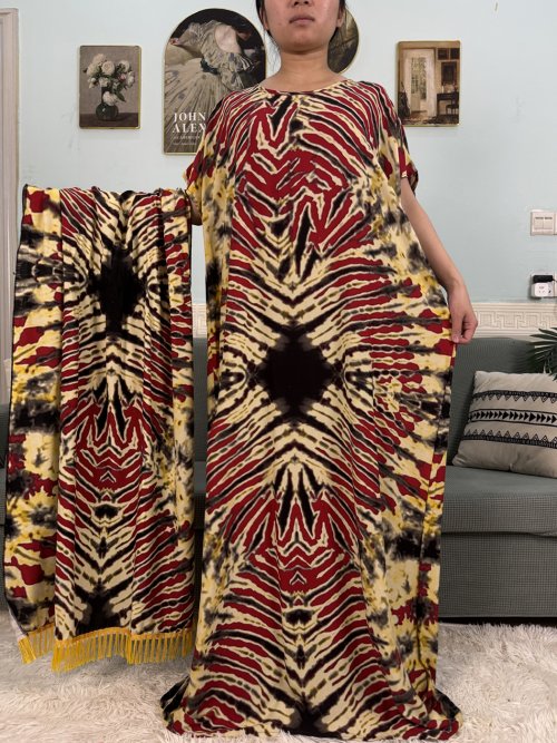 Immagine di Abito Boubou Africano Donna - Stile Elegante e Comodo