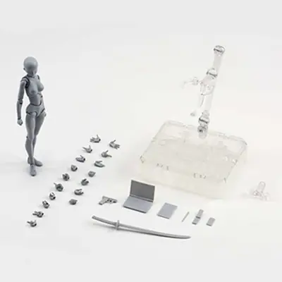 Figurine Articulée Mannequin Dessin Anime - Corps Mobile pour Création