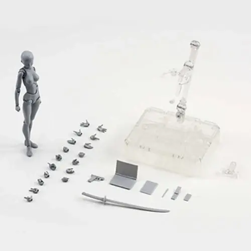 Image de Figurine Articulée Mannequin Dessin Anime - Corps Mobile pour Création