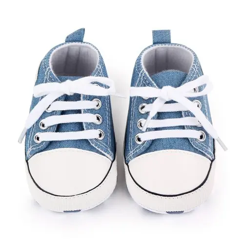 Image de Chaussures Bébé Premiers Pas - Étoiles & Antidérapantes
