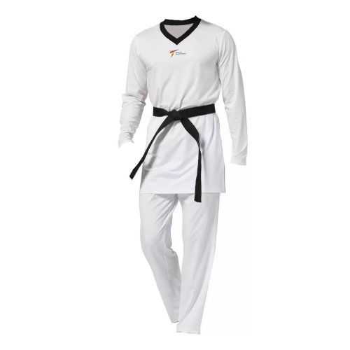 Image of Premium Quick-Dry Stretch Taekwondo Uniforms for Kids and Adults – Tight Fit, Breathable, Available in Sizes 100-210cm – New Arrival