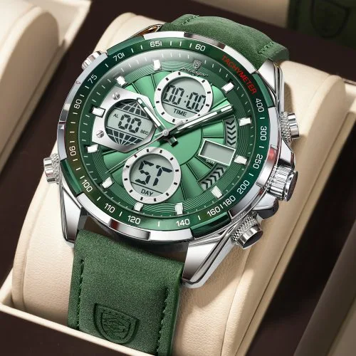 E108 Zilver Groen