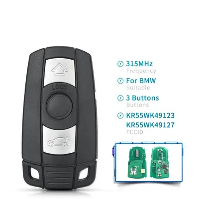 Image de Clé de remplacement pour BMW CAS3 - 315/433/868 MHz