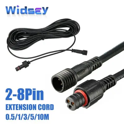 Image de Connecteur IP67 Étanche pour LED Extérieur - 2 à 8 Broches
