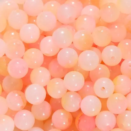 Image de Perles Acryliques Colorées 8-10mm - Kit de 50 Pièces