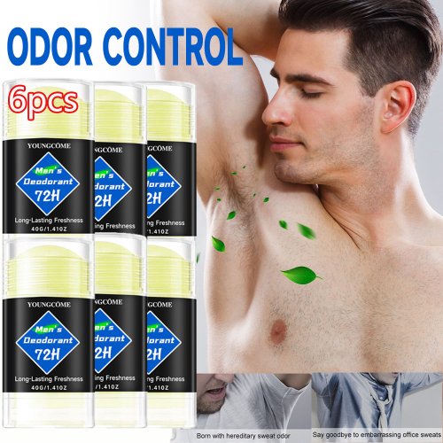 Afbeelding van Natuurlijke Mannen Deodorant Stick met Anti-Zweetwerking – Langdurige Geur & Okselverfrissing voor Droge Onderarmen