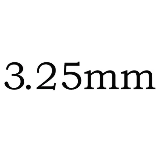 3,25 mm 1000 pièces