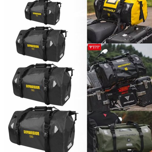 Afbeelding van Waterdichte Opbergtas van 20 tot 100 Liter – Ideaal voor Fiets, Motor, Reizen, Zwemmen, Varen, Kajakken, Kamperen en Strand