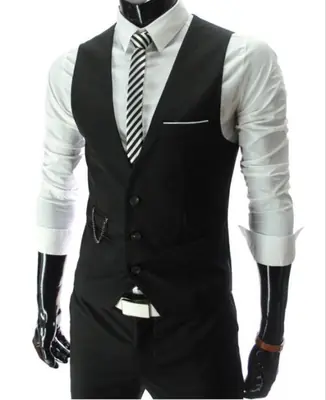 Gilet Costume Homme Slim Fit - Décontracté & Élégant