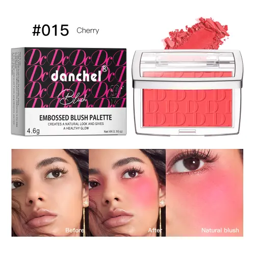 Image de Blush Rose Rouge Naturel - Teinte Mate Éclatante