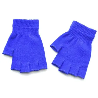 Image de Gants Demi-Doigt Chauds - Tricotés pour Hommes & Femmes
