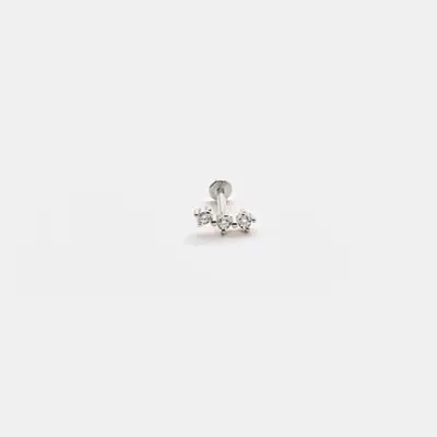 Image de Boucles d'oreilles Koi Rouge en Argent Sterling 925