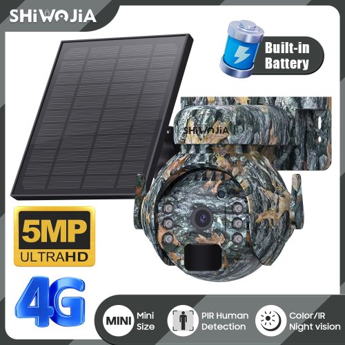 Bild von 4G Solar Überwachungskamera mit 360° PTZ & WLAN