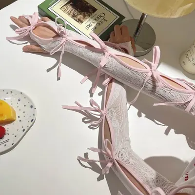 Image de Manches Châle Dentelle Y2K - Style Lolita & Punk