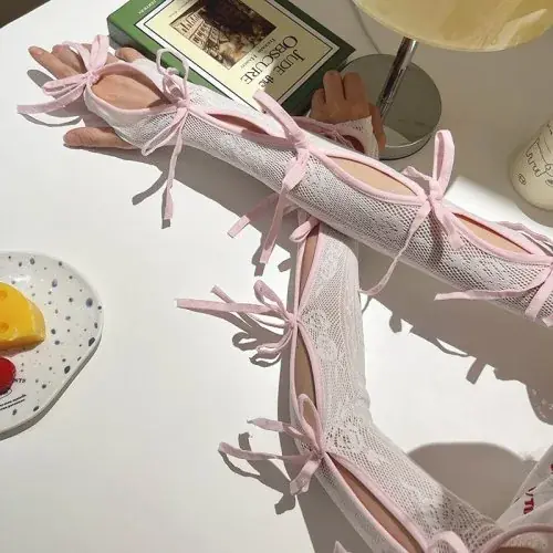 Image de Manches Châle Dentelle Y2K - Style Lolita & Punk