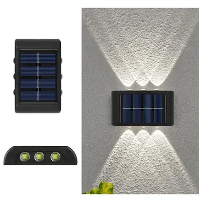 Image de Lampe Solaire Murale LED Étanche - Éclairage Extérieur Automatique