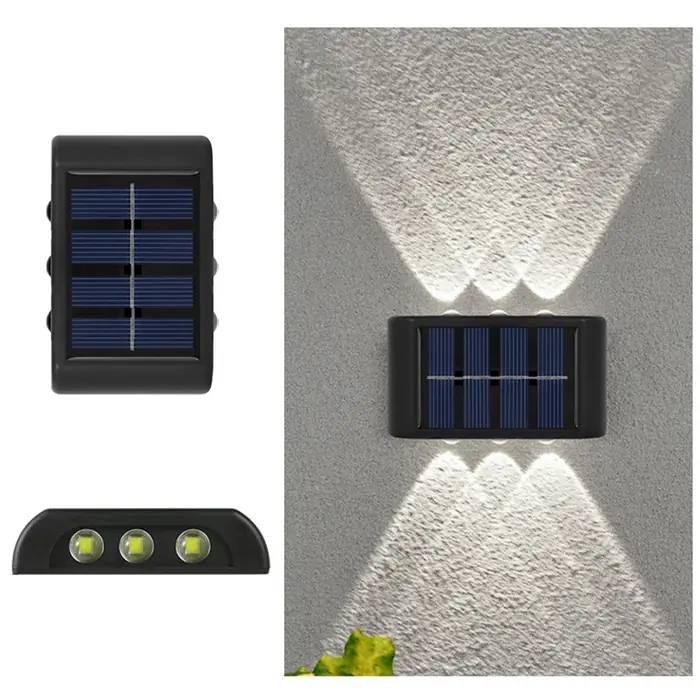 Image de Lampe Solaire Murale LED Étanche - Éclairage Extérieur Automatique