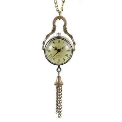 Image de Montre de Poche Steampunk Bronze - Cadeau Rétro & Élégant