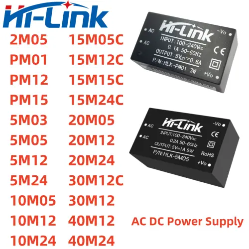 Image de Module Alimentation DC 220V vers 3.3V-24V - 2W à 40W