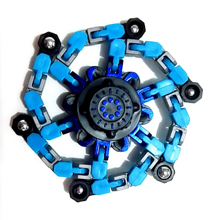 Zdjęcie Zdeformowany Fidget Spinner zabawki łańcuchowe dla dzieci antystresowy ręczny Spinner Vent zabawki d...
