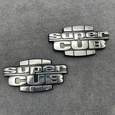 Image de Sticker Chrome Super Toxique pour Moto Honda C50-C125