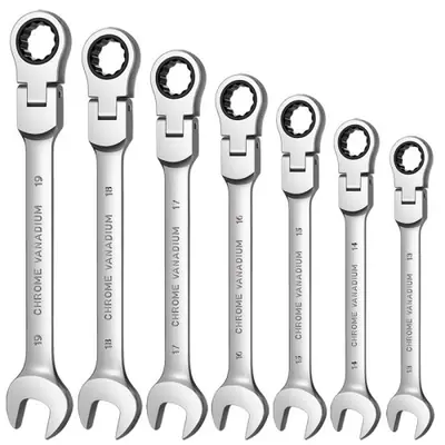 Image de Clé à Cliquet Flexible - Outil de Réparation Polyvalent