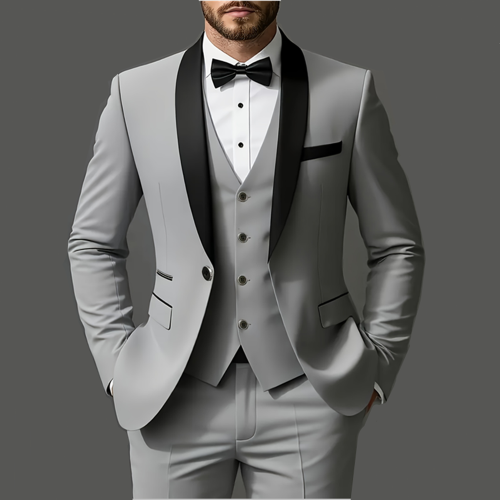 Image de Costume Homme 3 Pièces Élégant