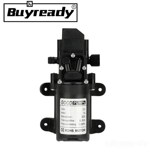 Afbeelding van Automatische 12V Waterpomp met Hoge Druk voor Landbouw & Tuin