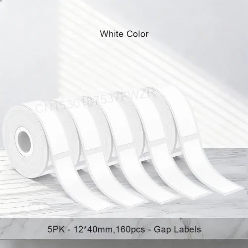 5PK wit 12x40mm