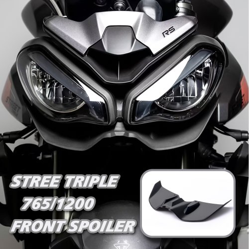 Afbeelding van Voorspoiler voor Triumph Street Triple 765 RS & 1200 RS
