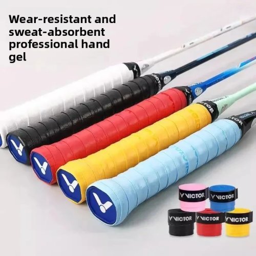 Afbeelding van GR1 Badminton Racket Grip Tape Platte Antislip Slijtvaste Zweetabsorberende Handvat Tape voor Sport Fitness