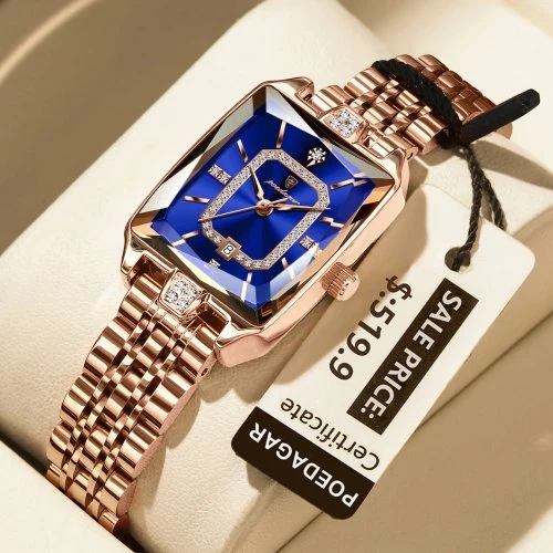 785 roségoud blauw
