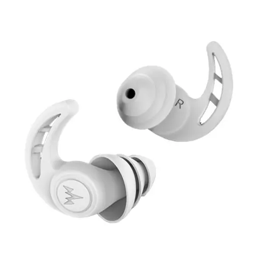 Image de Bouchons d'oreille anti-bruit en silicone souple - Réduction sonore efficace