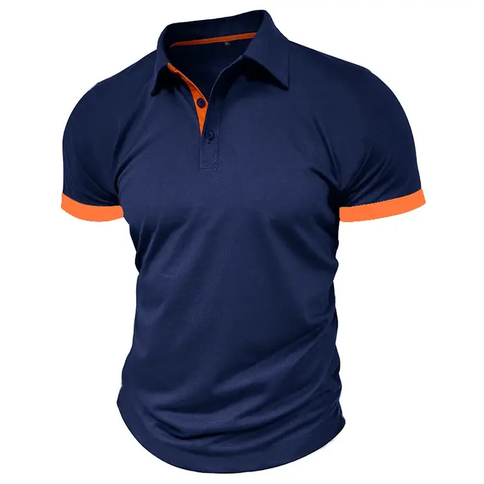 Bleu marine orange