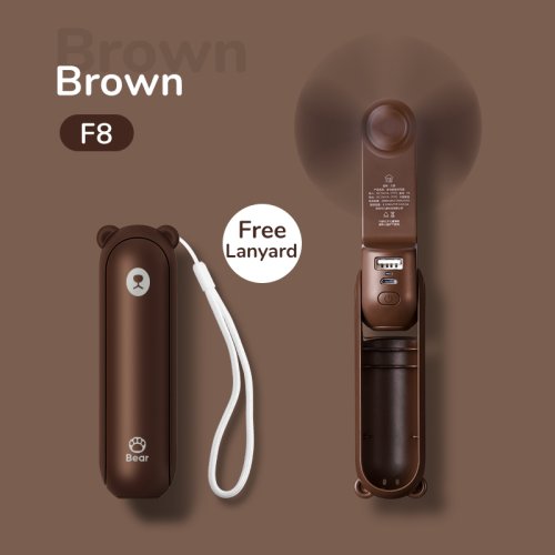 2000mAh brązowy F8