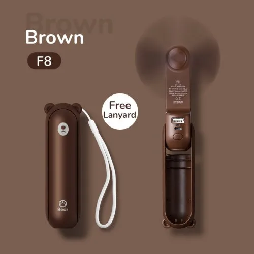 2000mAh brązowy F8