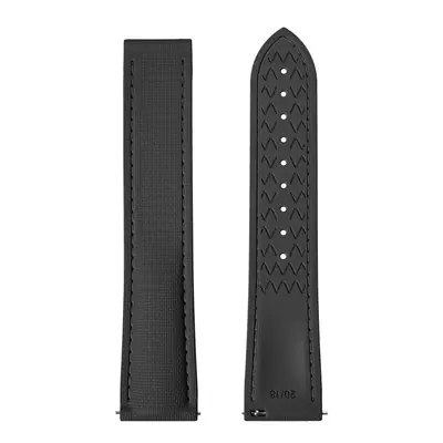 Image de Bracelet caoutchouc fluoré 18-24mm pour montres Omega, Rolex & Tudor
