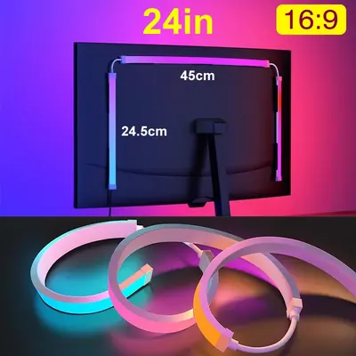 Image de Bande LED Ambilight pour PC - Éclairage d'ambiance synchronisé